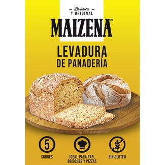 levadura de panadería sin gluten caja 27,5 g - Maizena