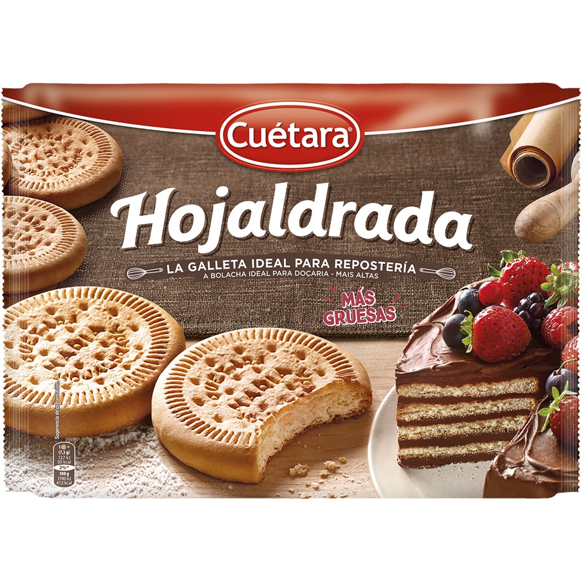 galletas de desayuno ideal para repostería paquete 600 g