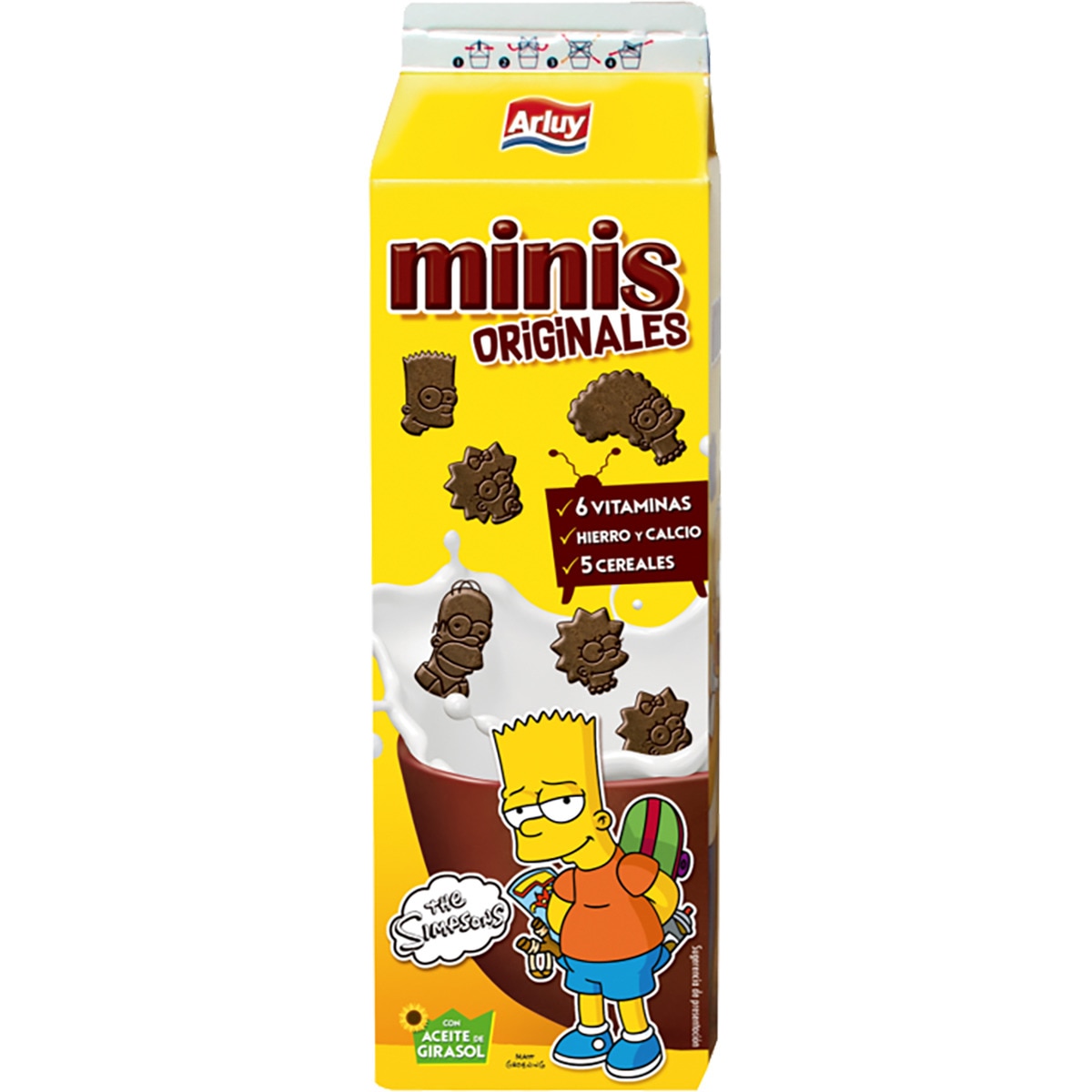 The Simpsons minis galletas chocolateadas paquete 275 g