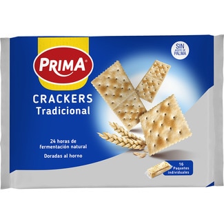 crackers sabor tradicional paquete 500 g - Prima
