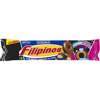 roscos de galleta de chocolate con leche paquete 128 g - Artiach Filipinos