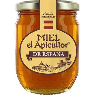 miel 100% de España tarro 375 g - Miel El Apicultor