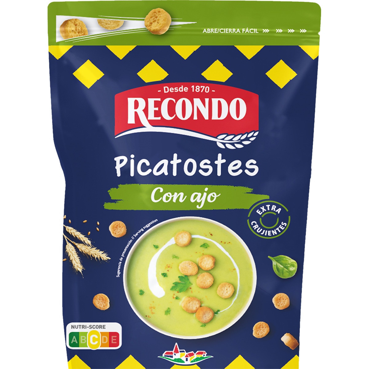 picatostes con ajo paquete 80 g