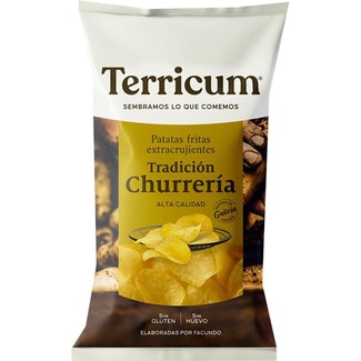 patatas fritas extracrujientes Tradición Churrera Sin Gluten bolsa 140 g - Terricum