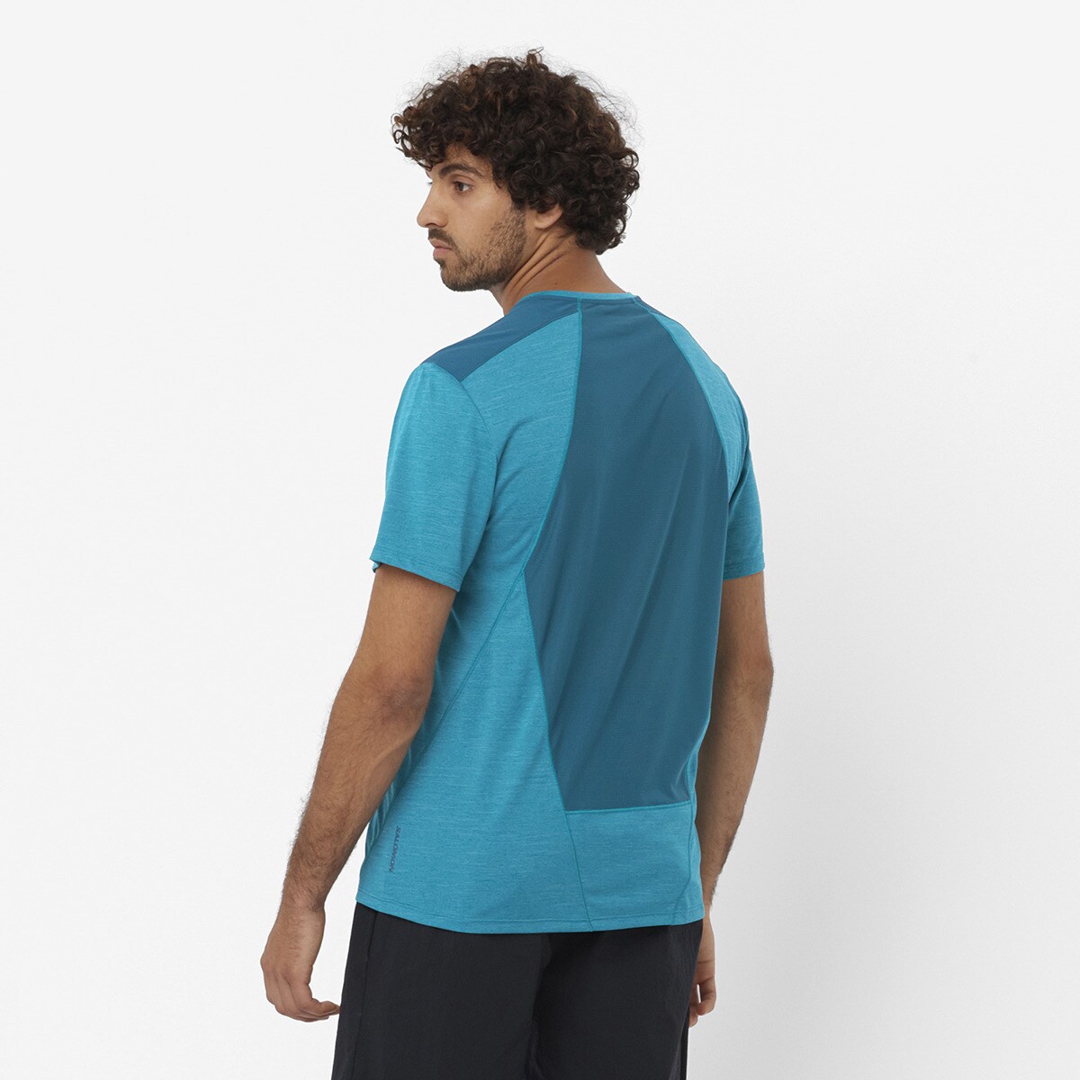 T-shirt Outline Azul-2