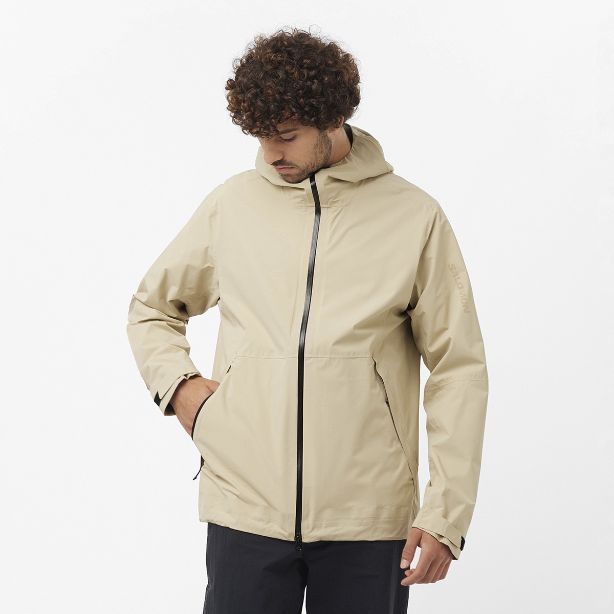 Casaco Shell Outerpath 2,5 L Waterproof Branco-1