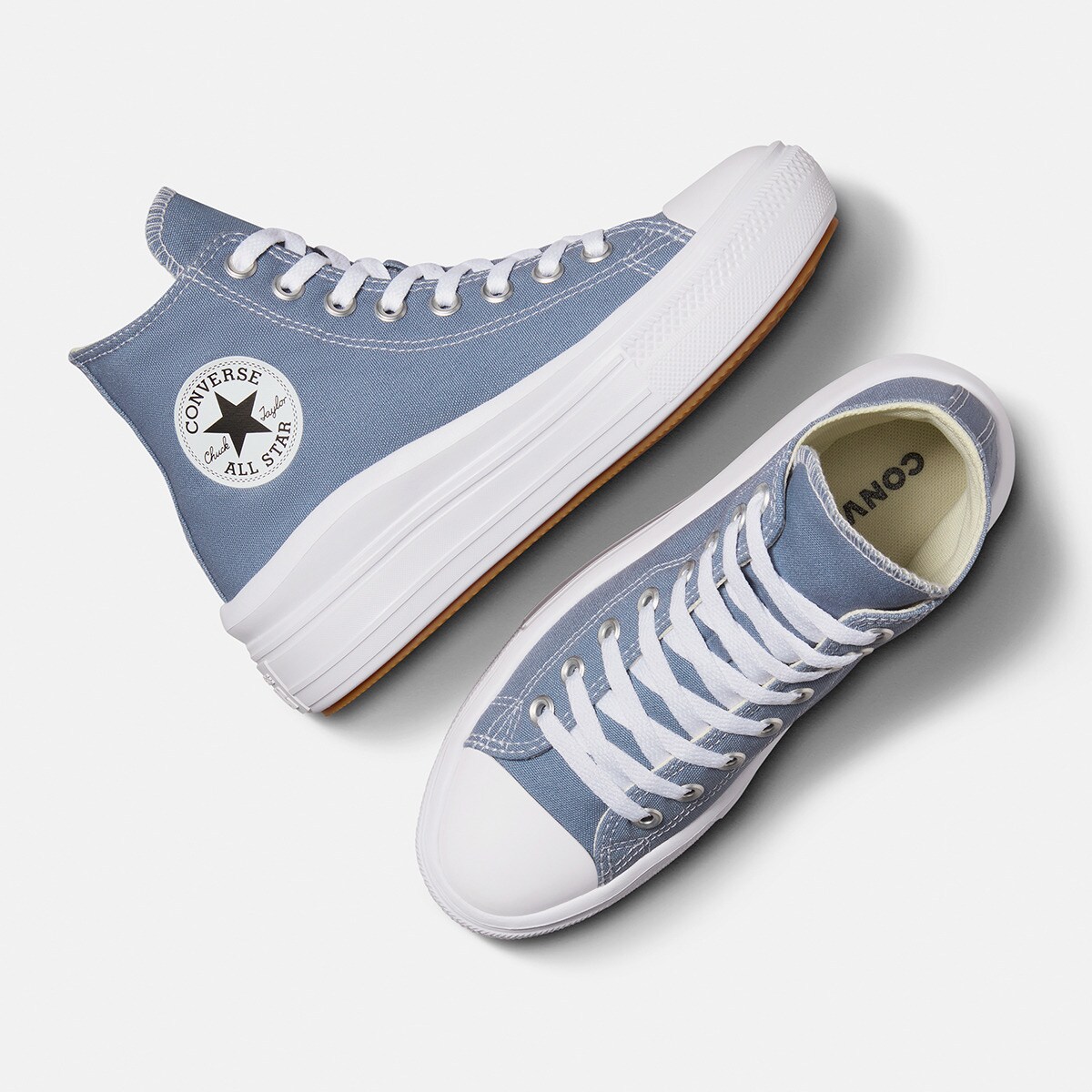 converse azul mujer