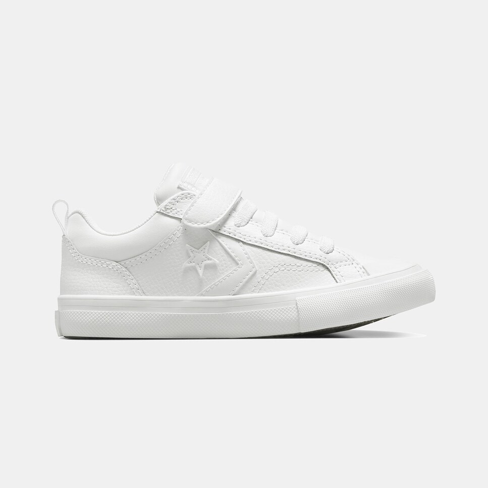 Sapatilhas Casual Infantil Pro Blaze Strap Pele Converse Branco-1