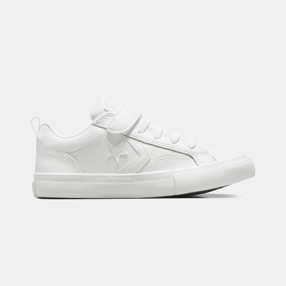 Sapatilhas Casual Infantil Pro Blaze Strap Pele Converse Branco-1
