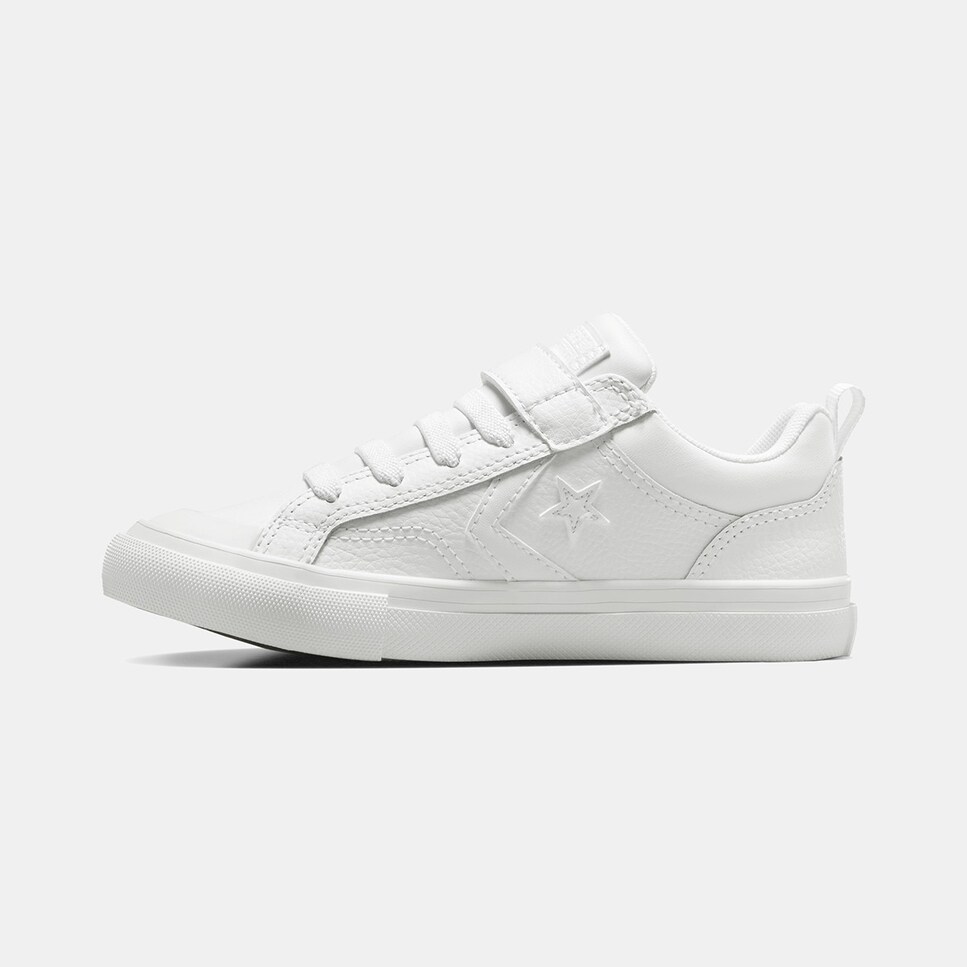 Sapatilhas Casual Infantil Pro Blaze Strap Pele Converse Branco-3