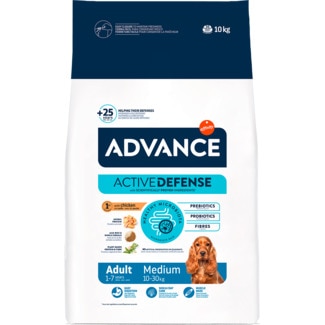Alimento Seco para Cão Médio Adulto de Gaçinha e Arroz embalagem 10 kg - Advance