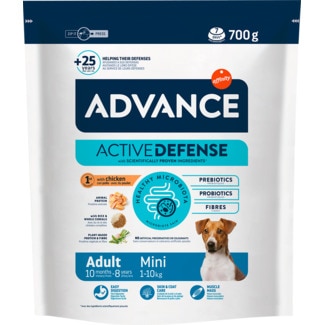 Alimento Seco para Cão Mini Adulto de Galinha e Arroz embalagem 700 g - Advance
