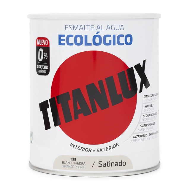 Imagen 0 de Esmalte Acrílico al Agua Ecológico Satinado 750 ml