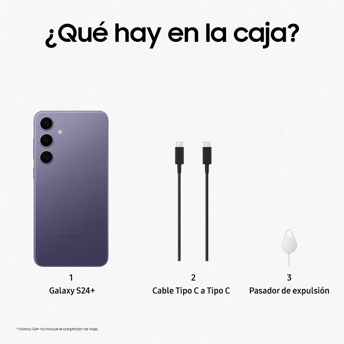 Samsung Galaxy S24+ 12GB + 512 GB móvil libre Violeta cobalto-7