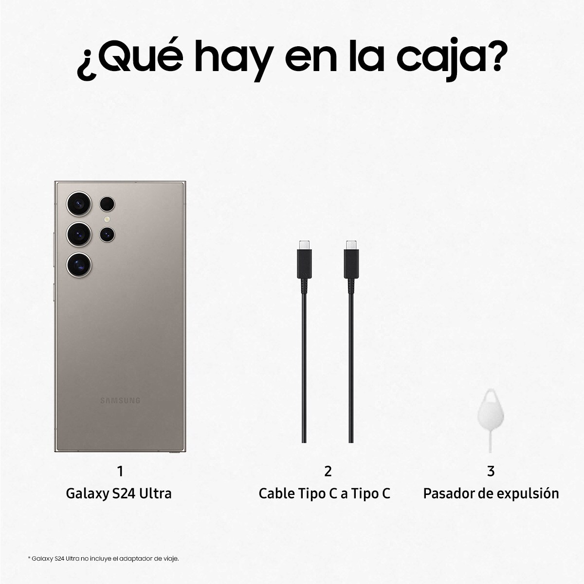 Samsung Galaxy S24 Ultra 12GB + 256 GB móvil libre Gris titanium-6