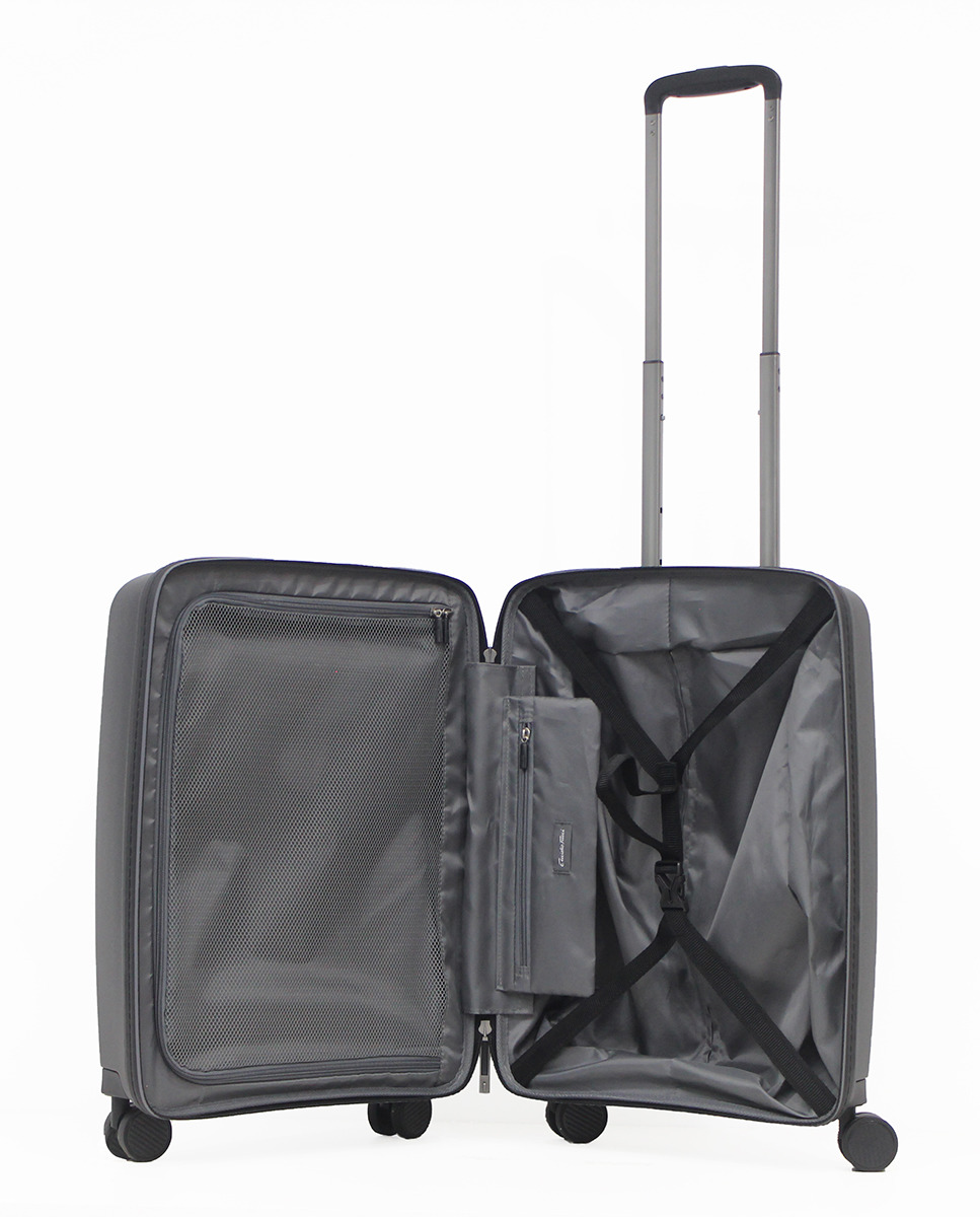 Trolley de Cabine de 4 Rodas Duplas |55,5 cm|2,55 kg Preto-2