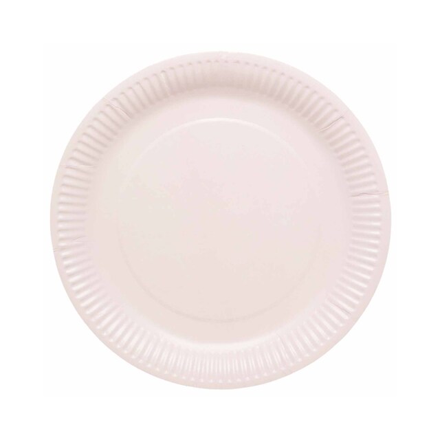 Imagen 0 de Pack 8 Platos Papel 23cm Liragram Rosa Nube