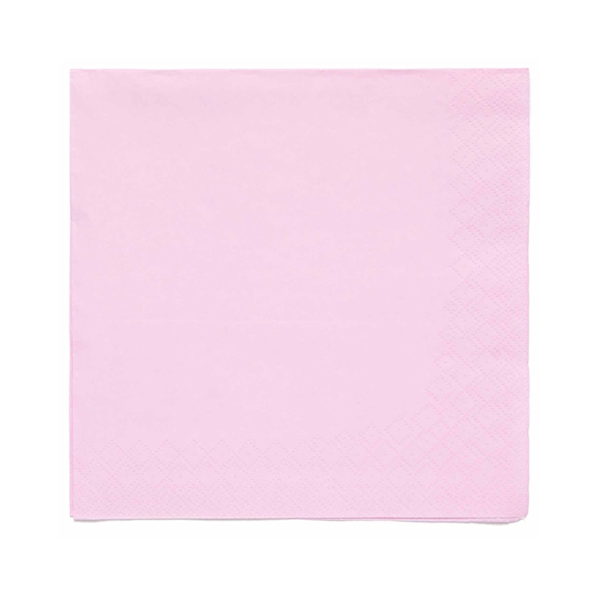 Imagen 0 de Pack 20 Servilletas 33X33cm Liragram Rosa Nube