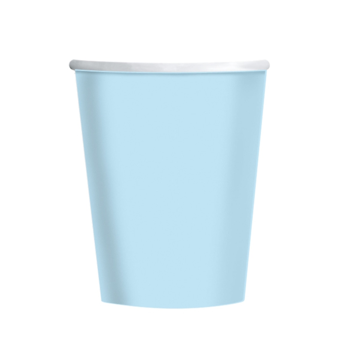 Imagen 0 de Pack 8 Vasos Papel 237ml Liragram Azul Cielo