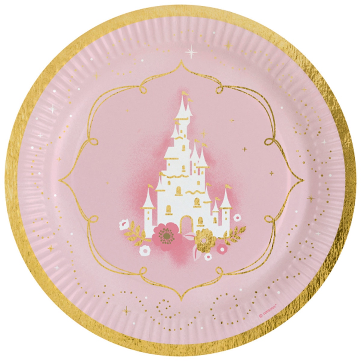 Imagen 0 de Pack 8 Platos 23cm Princesa Por Un Dia Liragram