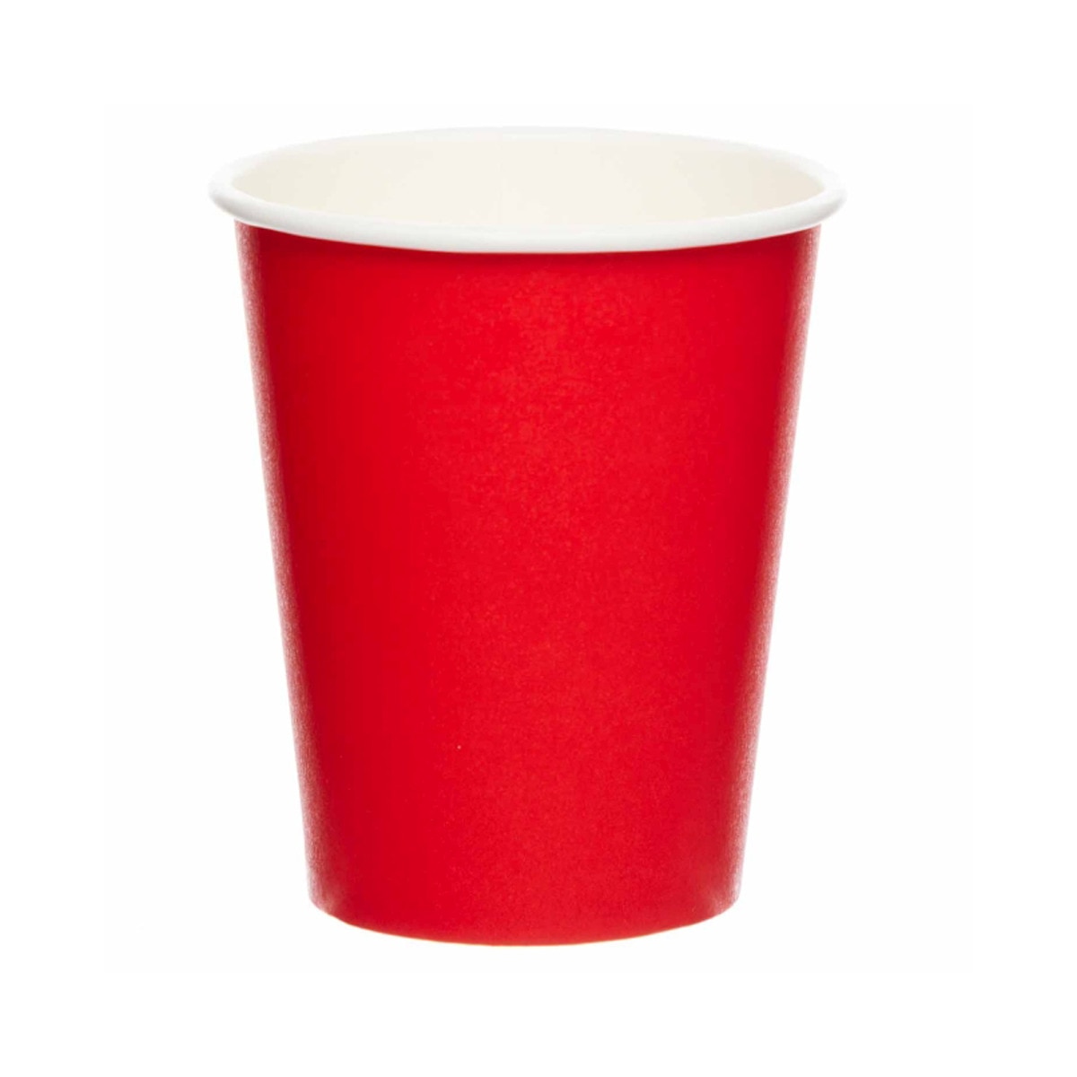 Pack 8 Vasos Papel 237ml Liragram Rojo Fiesta Rojo-1