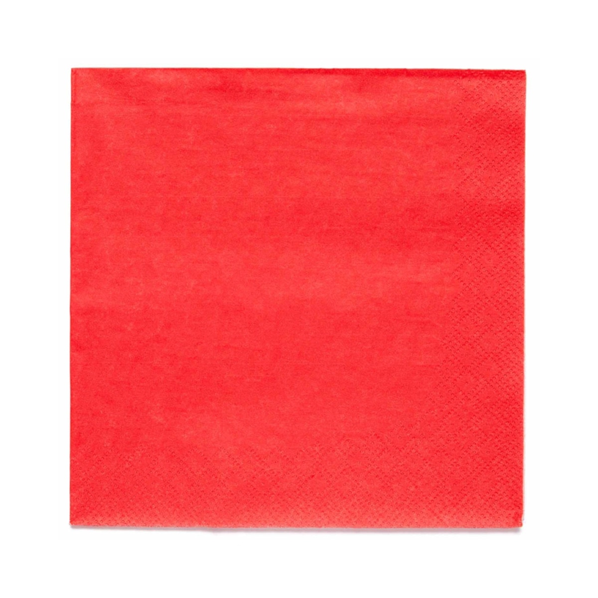 Imagen 0 de Pack 20 Servilletas 33X33cm Liragram Rojo Fiesta