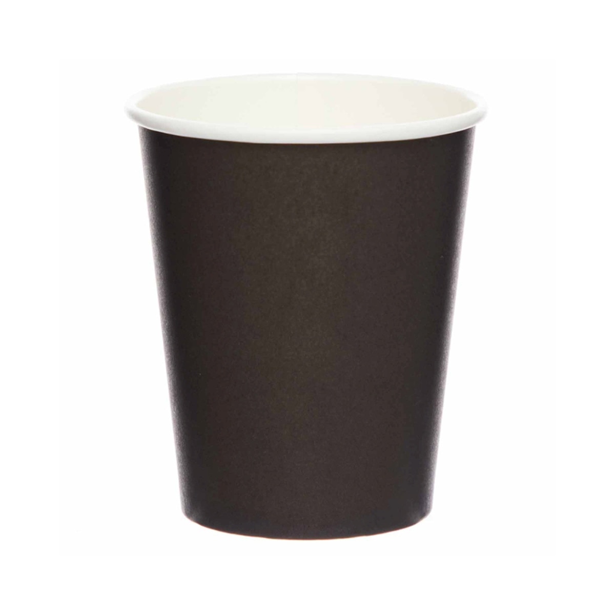 Pack 8 Vasos Papel 237ml Liragram Negro Carbón Negro-1