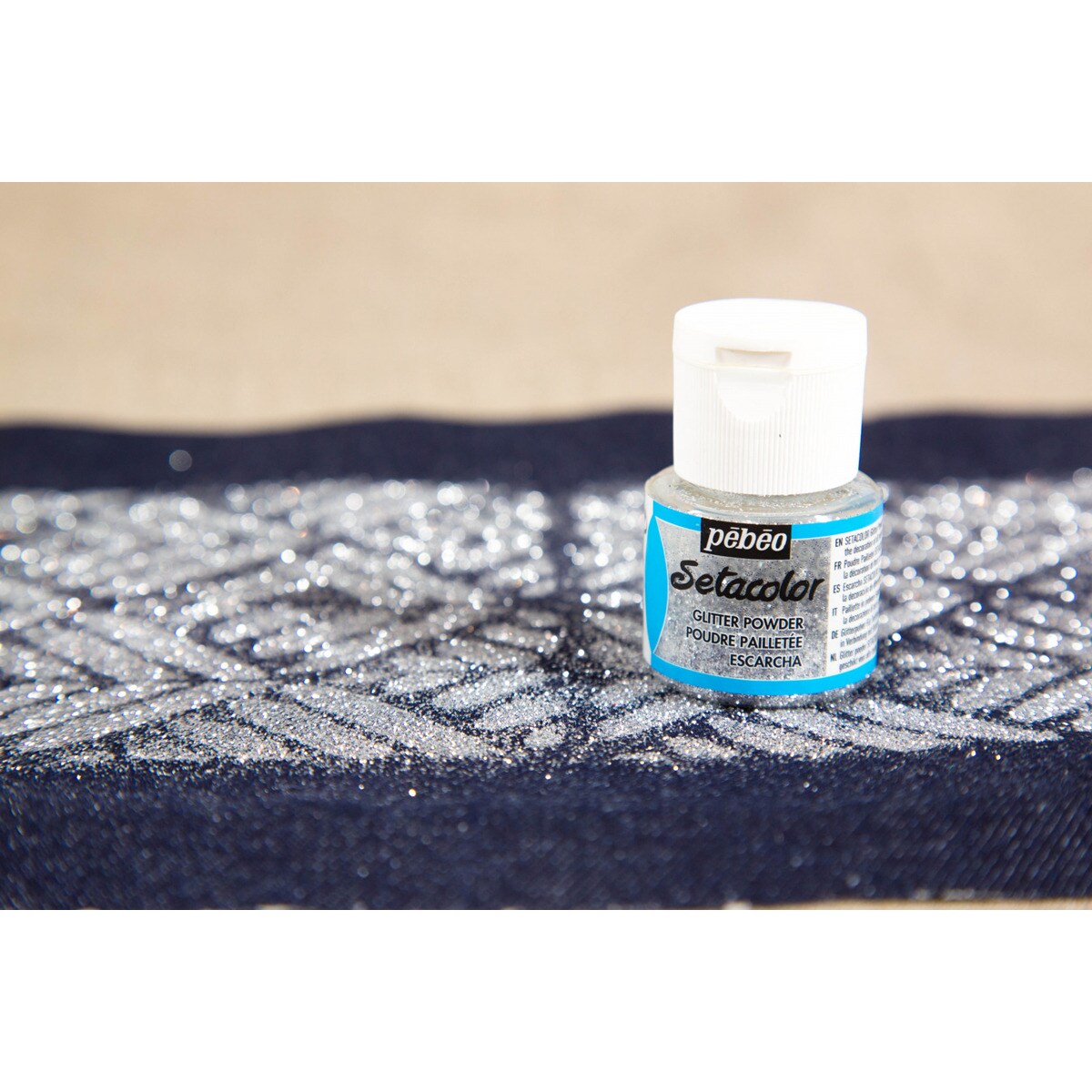 Setacor auxiliar cola textil 45ml Pebeo 3