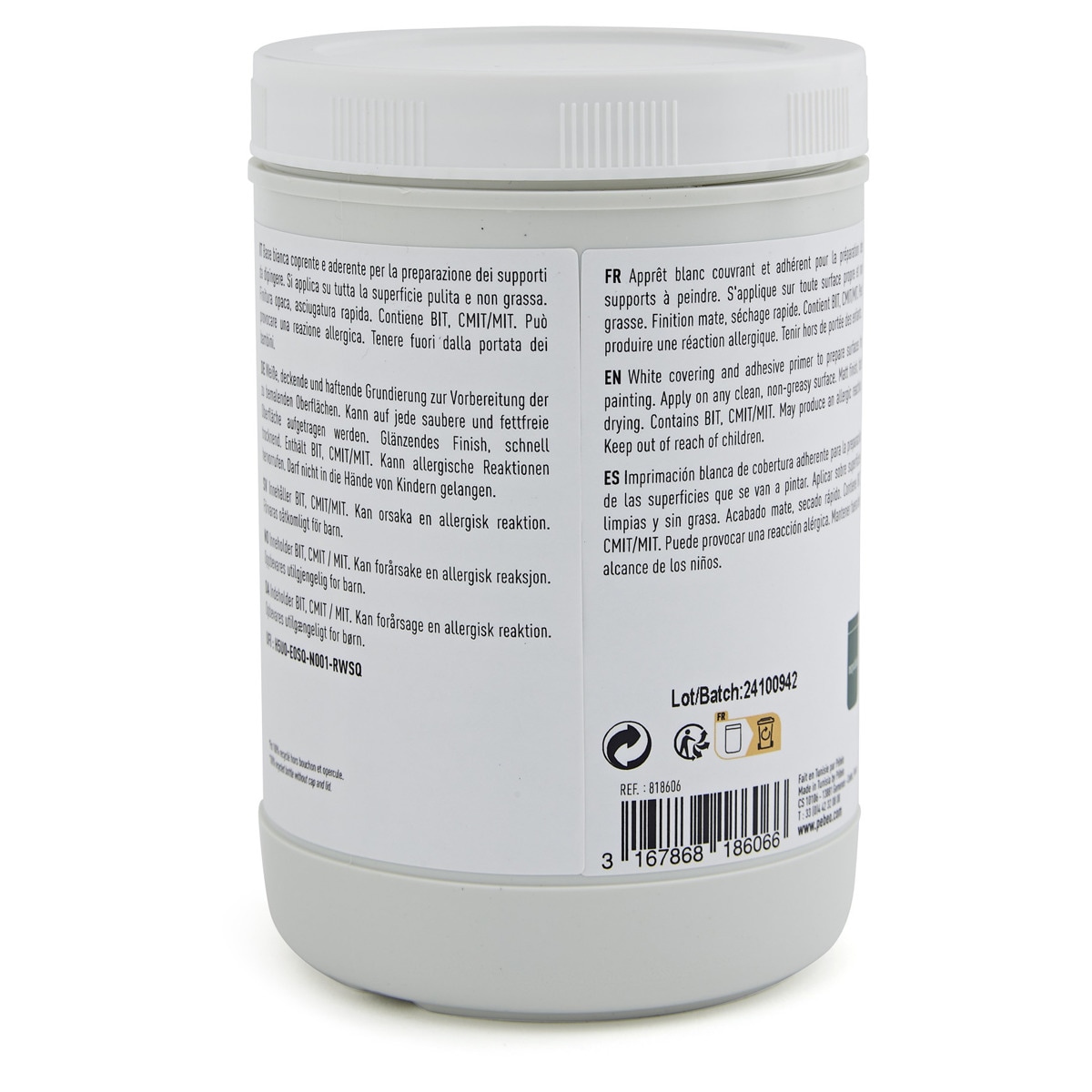 Gesso eco green 945 ml Pebeo branco 3