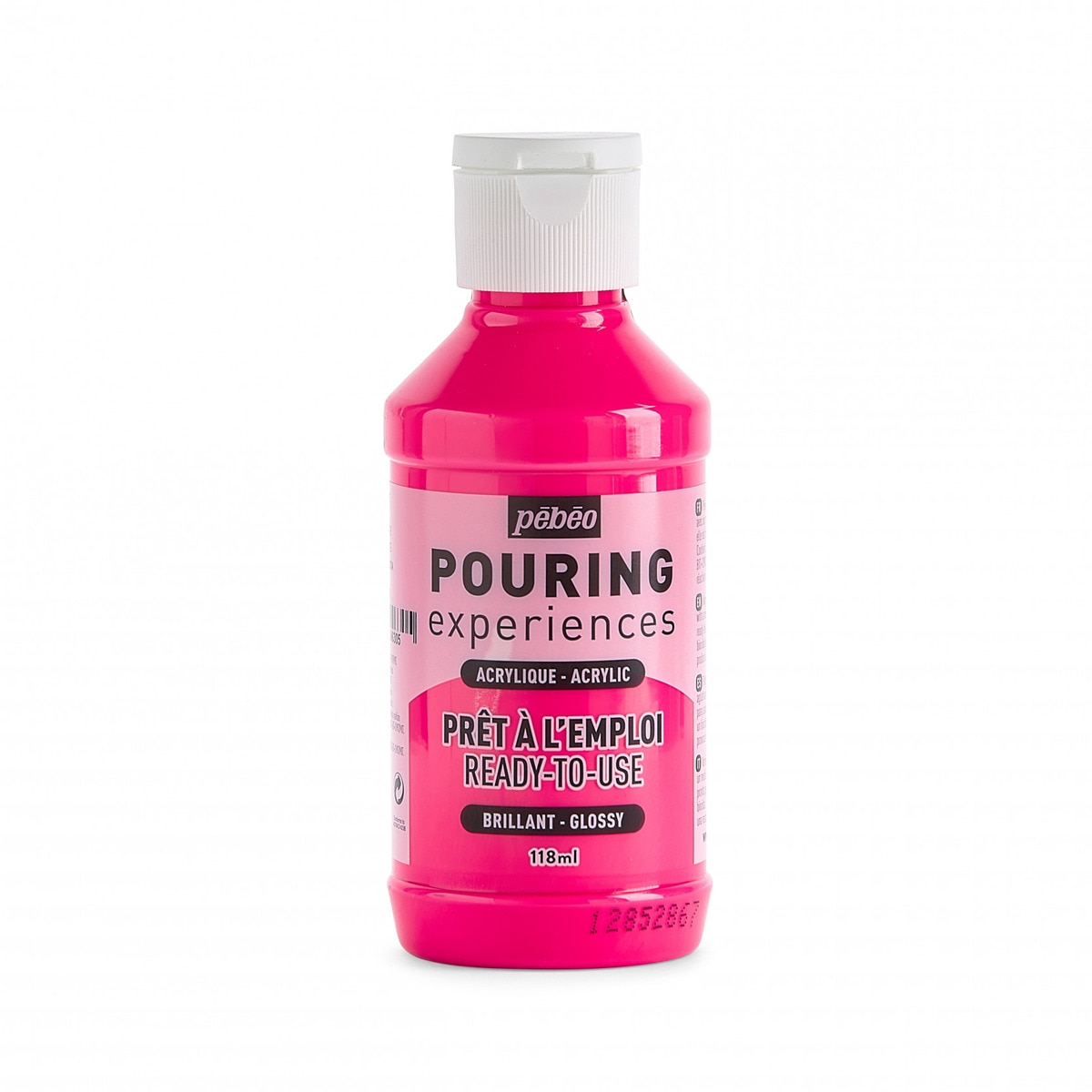 Pouring fluido 118 ml Pebeo rosa fluor 1