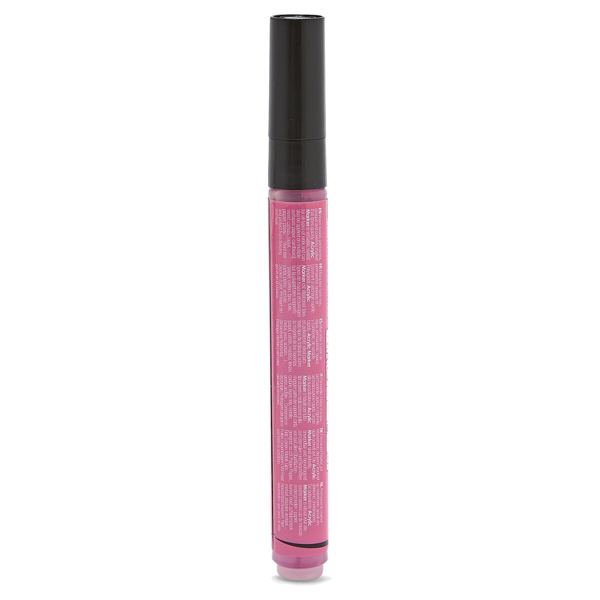 Marcador acrilico ponta biselada 4mm Pebeo rosa Rosa-3