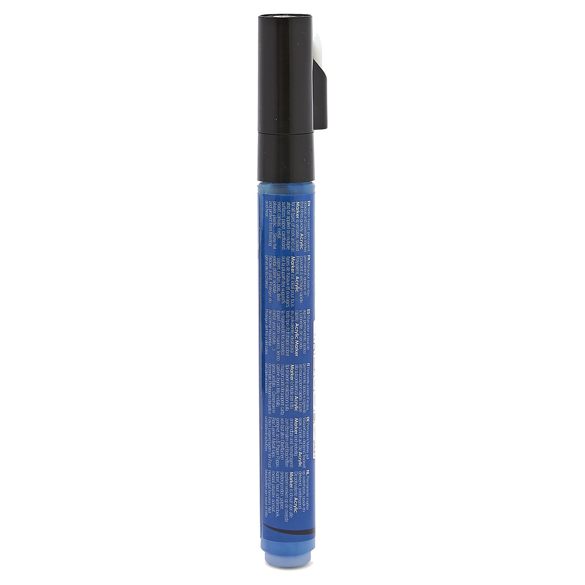 Marcador acrílico ponta biselada 4mm Pebeo ciano ciano-3