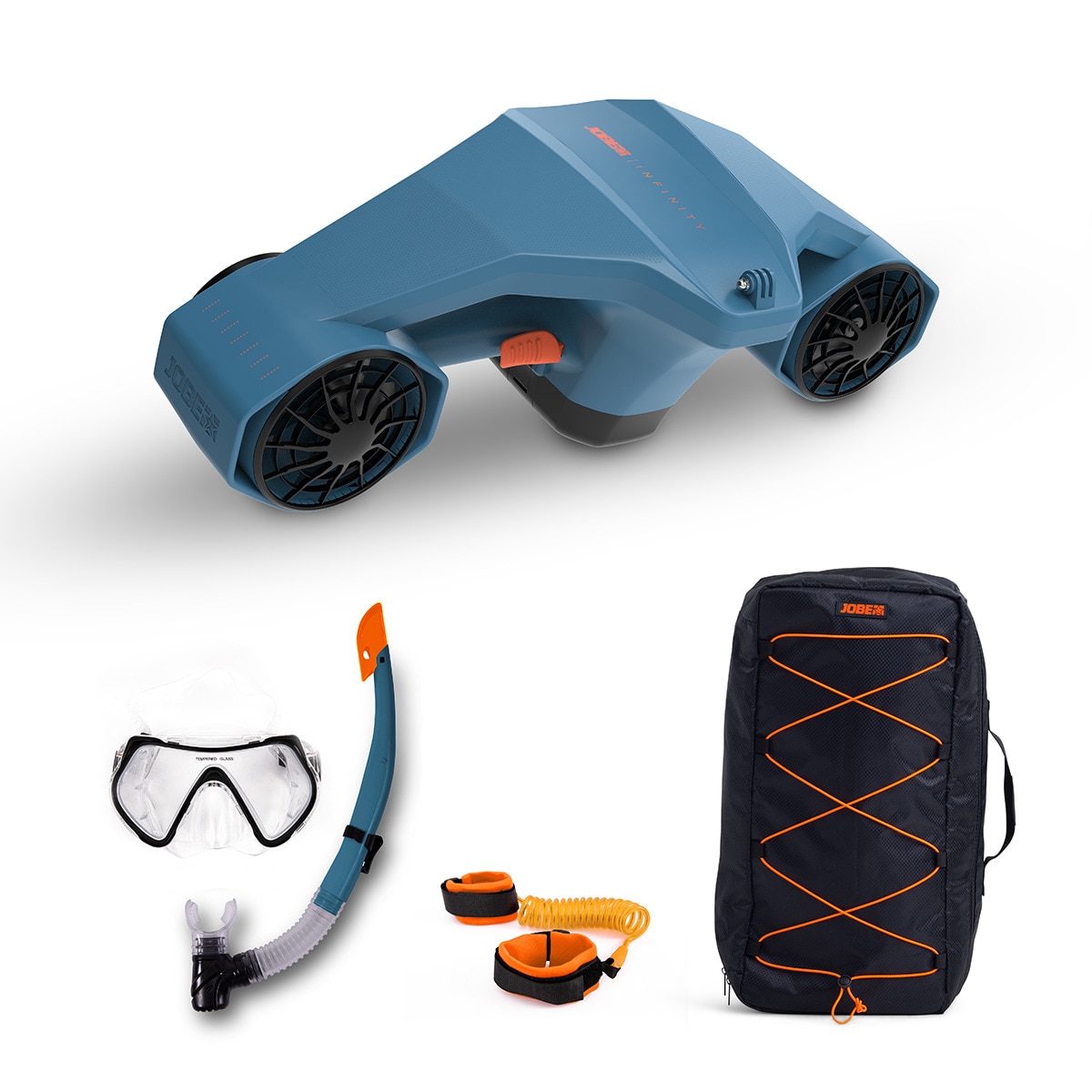 Infinity Seascooter Pro Azul / Laranja-1