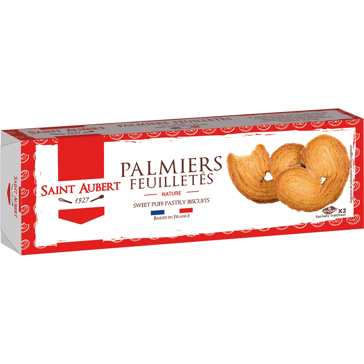 palmeritas de hojaldre estuche 100 g