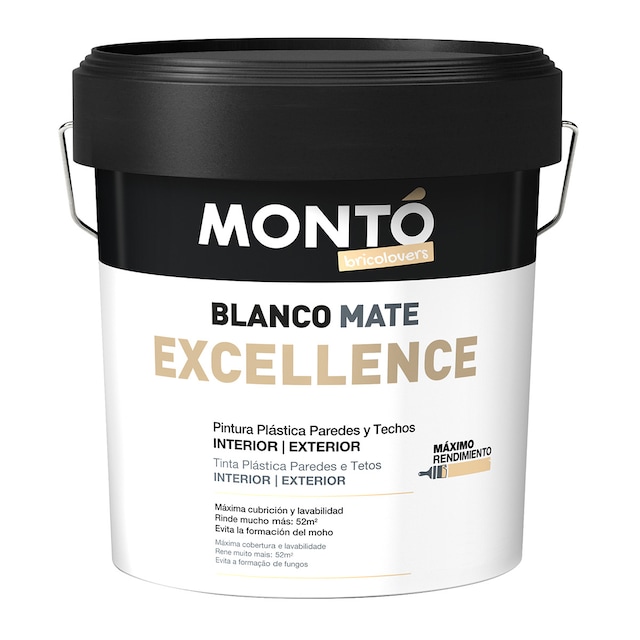 Imagen 0 de Pintura Plástica Interior/Exterior Mate Excellence