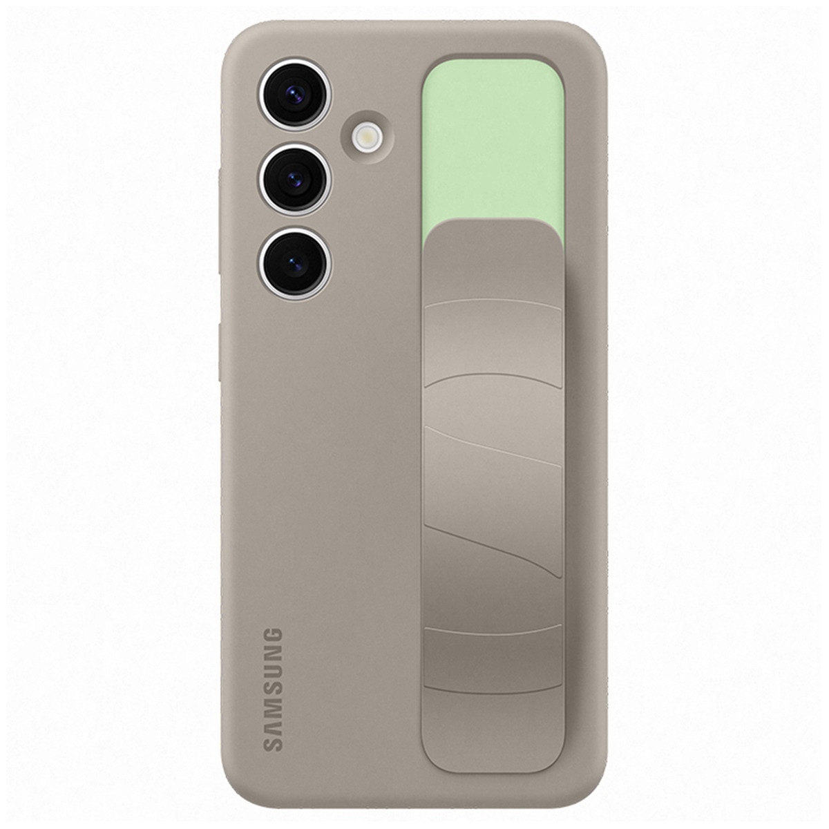 Capa Standing com Fita para Galaxy S24 - Castanho 2