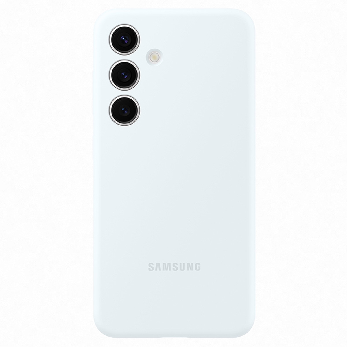 Imagen 0 de Funda de silicona blanca Samsung para Galaxy S24