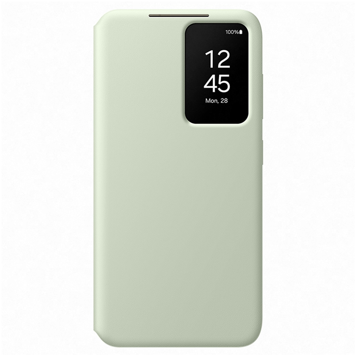 Funda con tapa inteligente verde Samsung para Galaxy S24 1