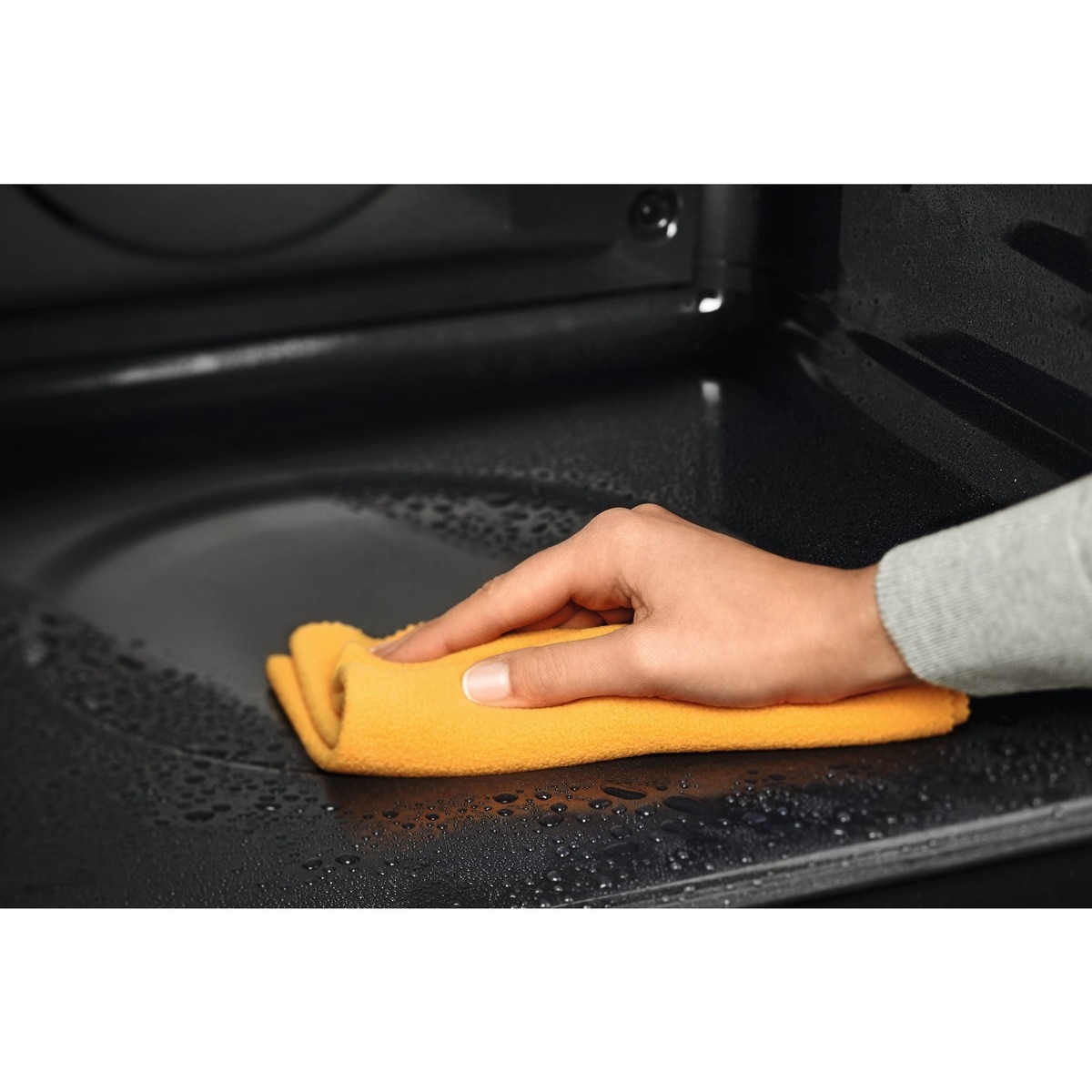 Horno multifunción Electrolux istema de limpieza Aqua Clean - CKB101W Blanco-6