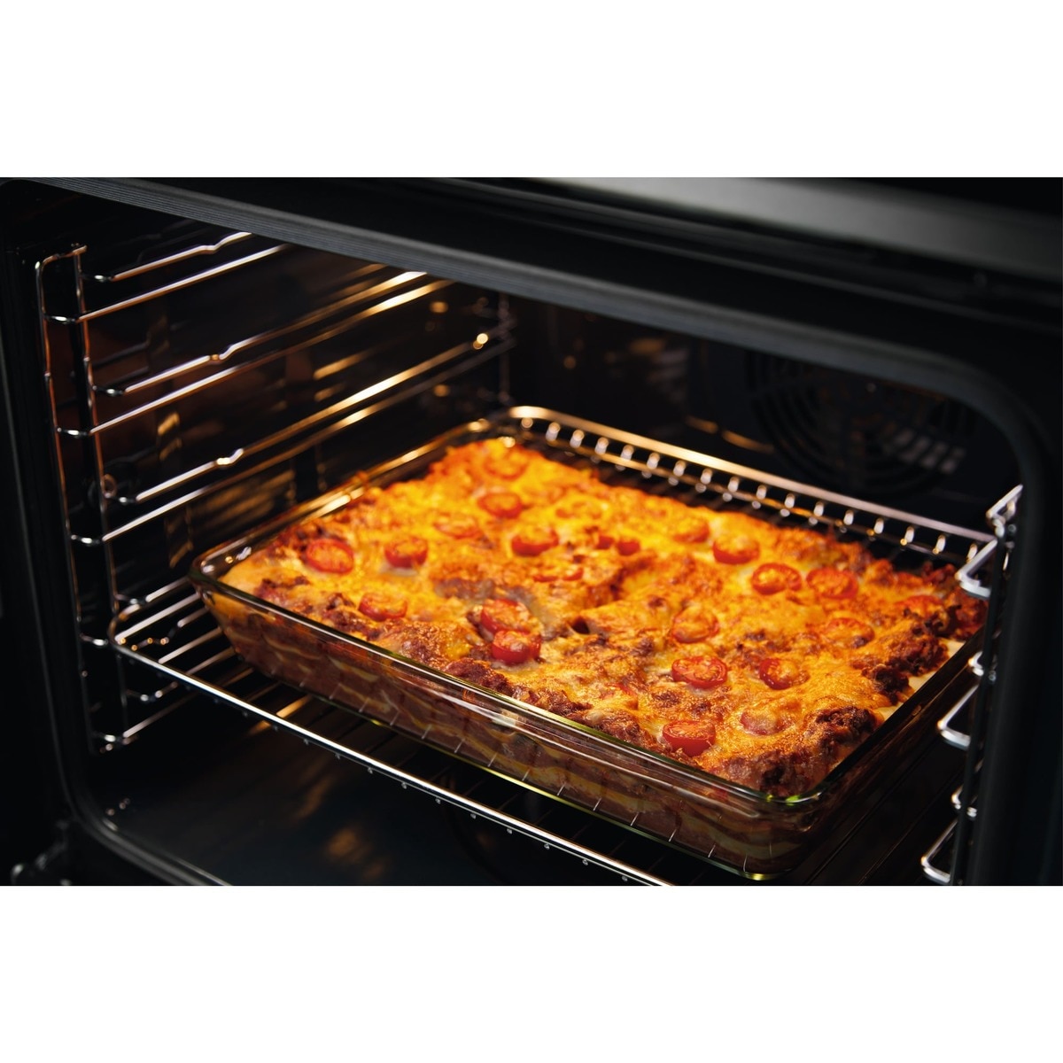 Horno multifunción Electrolux con sistema de limpieza AquaClean, 6 funciones - KOHHH00BX3 Inox-9