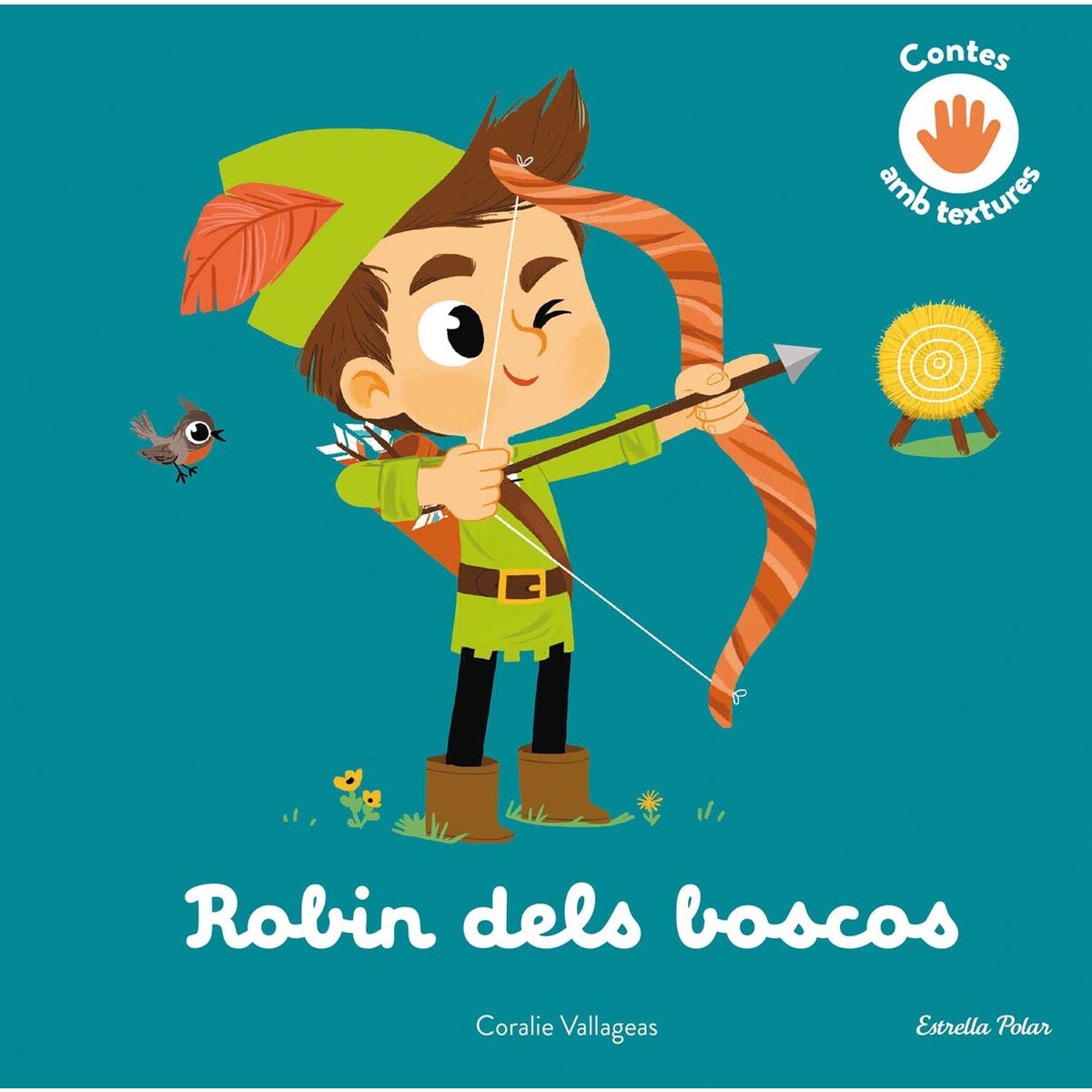 Robin dels boscos. Conte amb textures 1