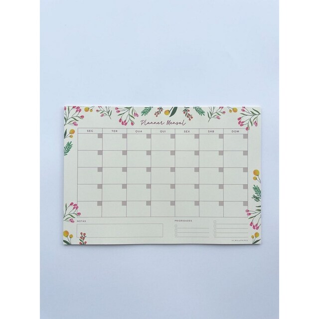 Imagem 0 de Planificador Mensal Silvestre 18 Folhas