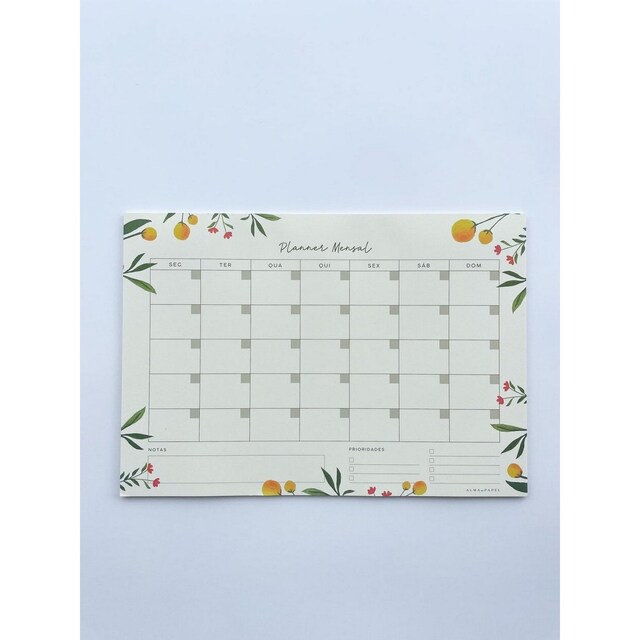Imagem 0 de Planificador Mensal Limões 18 Folhas