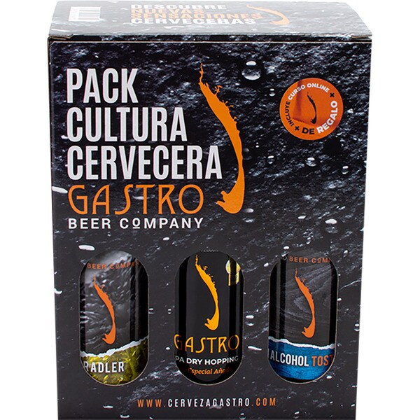 assorted Spanish beer culture 6-pack bottles 33 cl