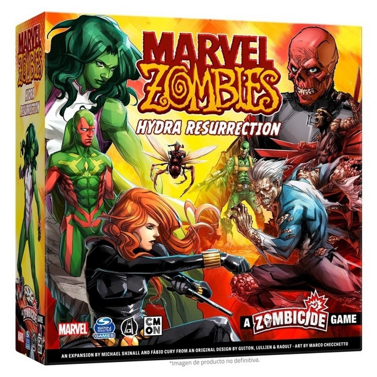 Imagem 0 de Jogo de Mesa Marvel Zombies: Hydra Resurrect Asmodee