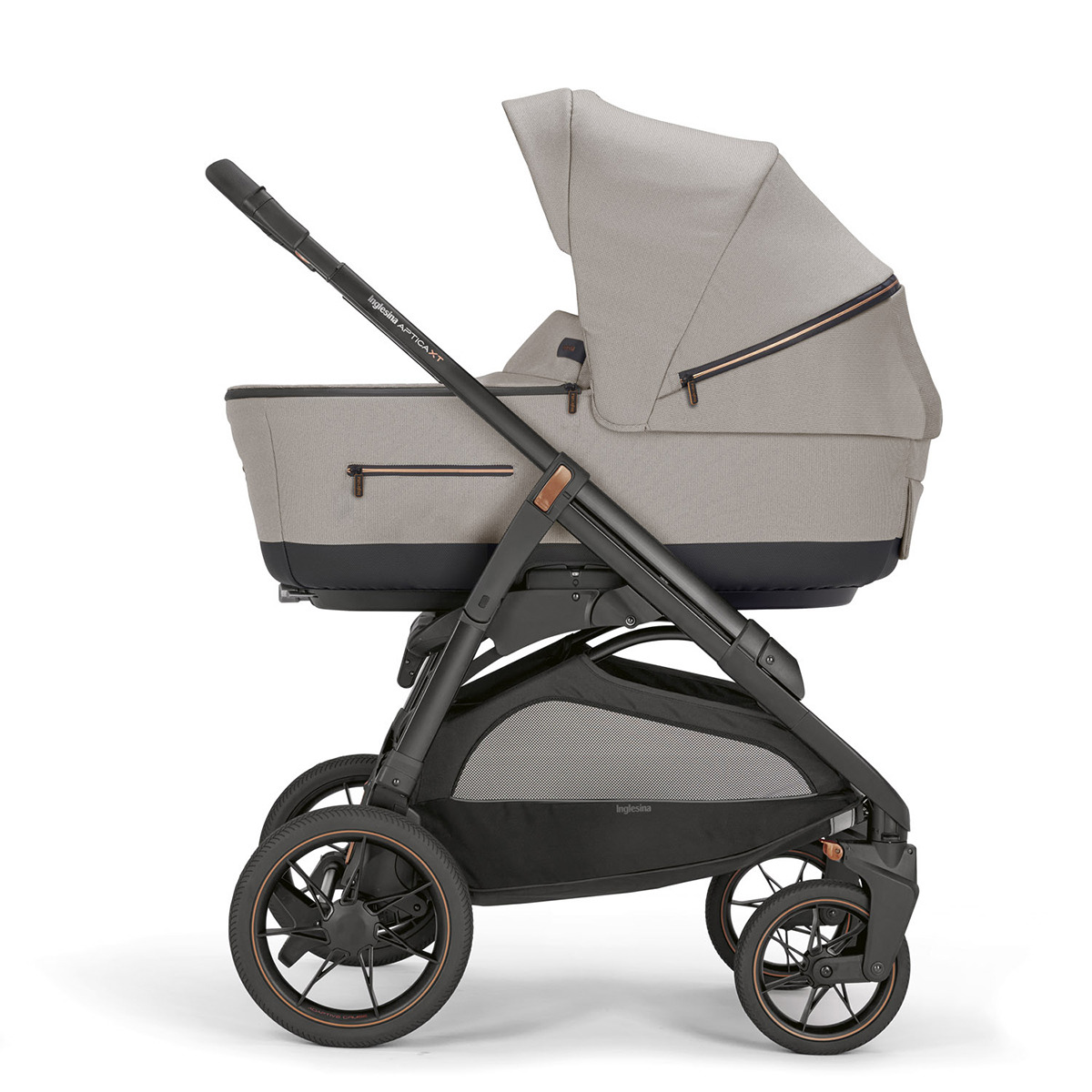 Sistema de paseo Inglesina Aptica XT System Quattro Darwin recline. No incluye chasis. Beige-2