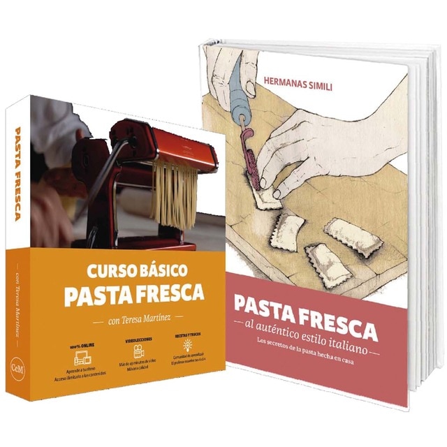 Imagen 0 de Pasta fresca al auténtico estilo italiano: con el Curso básico de Pasta Fresca de Teresa Martínez  (Tapa dura)