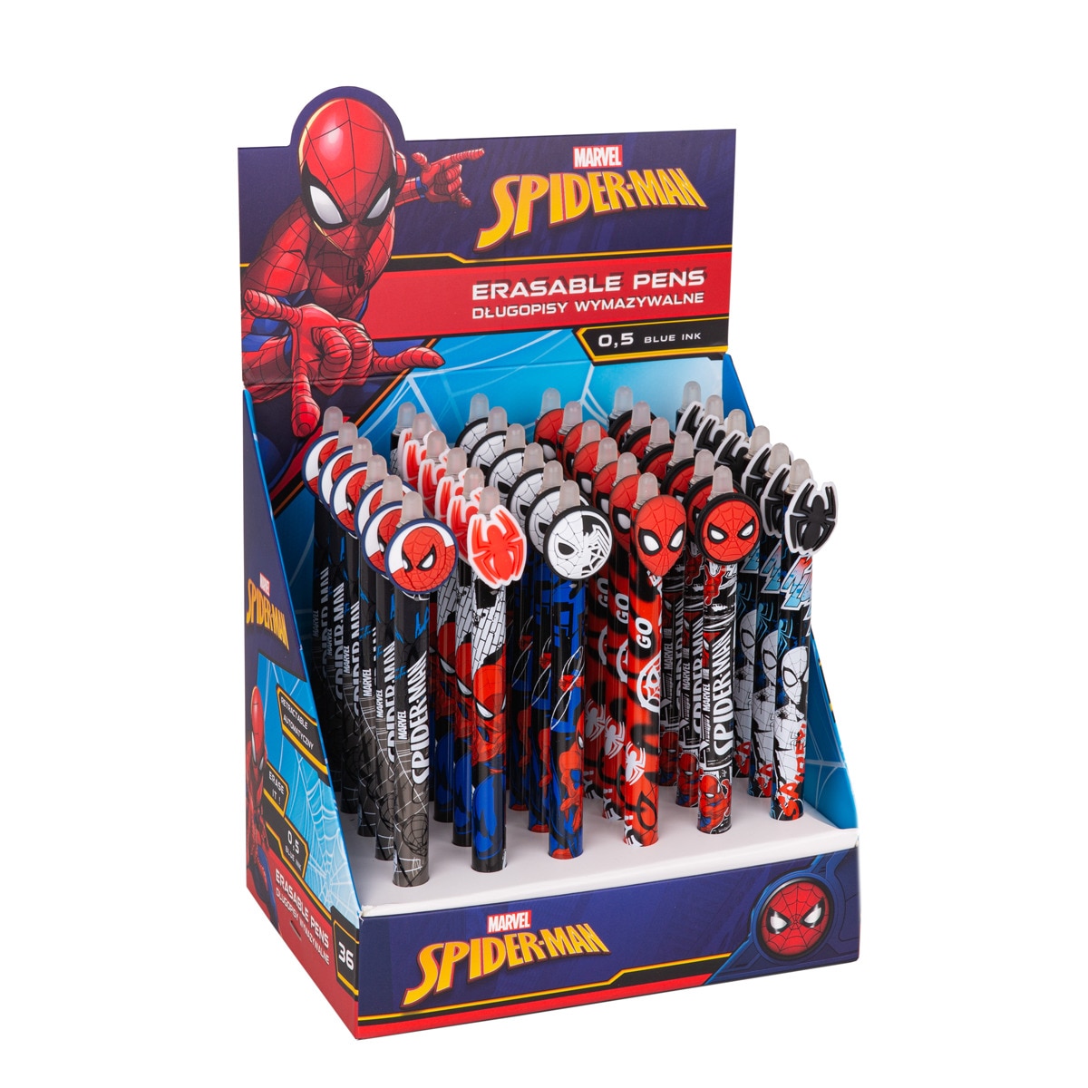Imagem 0 de Esferográfica apagável Spiderman Coolpack