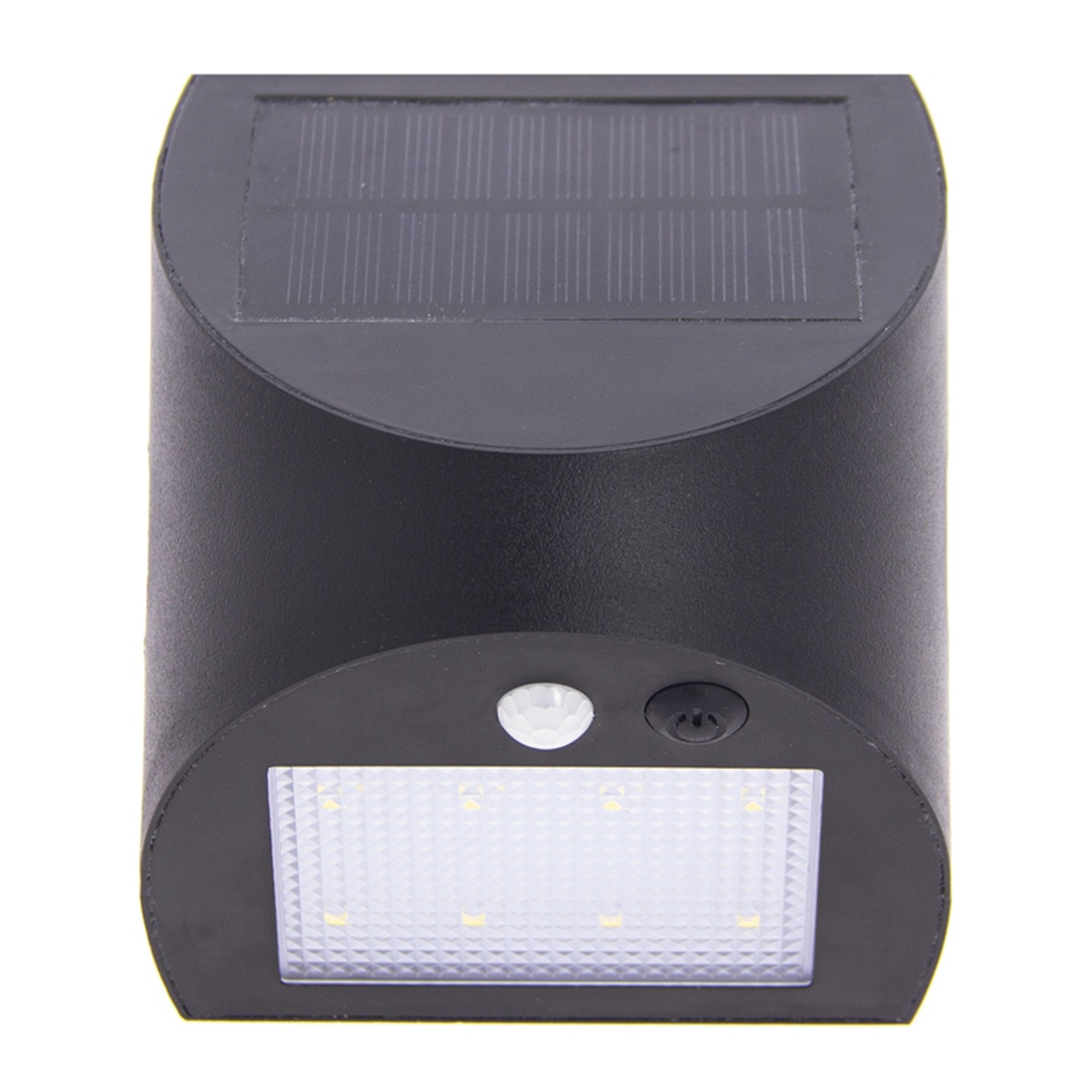 Aplique Solar Exterior LED 350 lm con Sensor Negro-2