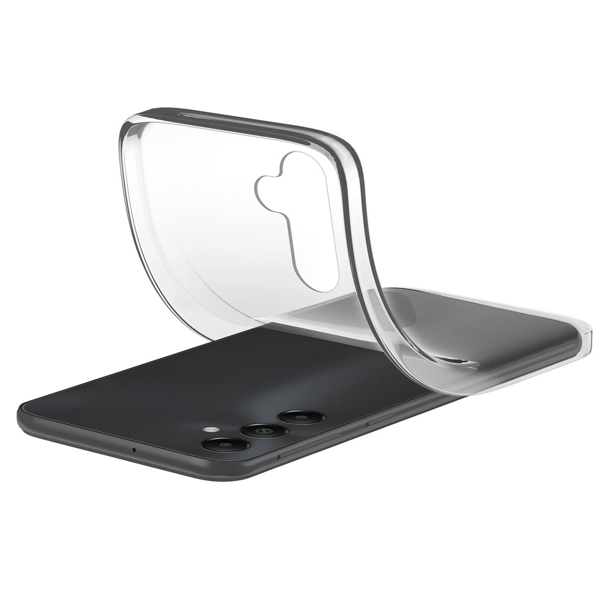Imagen 0 de Carcasa de goma soft Cellularline para Samsung Galaxy A25 Transparente